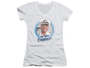 The Love Boat I'M Your Captain Juniors V-Neck Shirt The Love Boat I'M Your Captain Juniors V-Neck Shirt