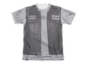 Sons Of Anarchy Unholy Costume (Front Back Print) Mens Sublimation Shirt Sons Of Anarchy Unholy Costume (Front Back Print) Mens Sublimation Shirt