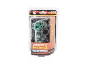 Hydra Performance® Wireless Controller 2.4G Clear White Compatible with Sony Playstation 2 PS2 Hydra Performance® Wireless Controller 2.4G Clear White Compatible with Sony Playstation 2 PS2