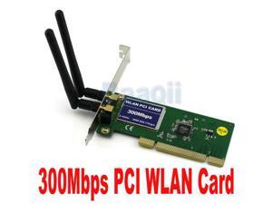 Baaqii WA036 PCI 300M 802.11n/g/b 300Mbps Wireless WiFi WLAN Network Card adapter Baaqii WA036 PCI 300M 802.11n/g/b 300Mbps Wireless WiFi WLAN Network Card adapter