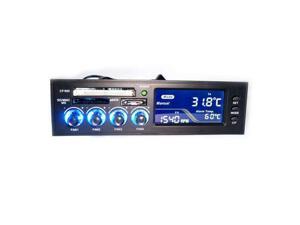 Baaqii F02 5.25" Front Panel All Card Reader CPU Fan Temp Speed Control Controller ESATA Baaqii F02 5.25" Front Panel All Card Reader CPU Fan Temp Speed Control Controller ESATA