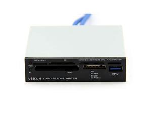 Baaqii A161 3.5" USB3.0 20Pin to Front Panel Internal Cards Reader Micro/SDHC TF CF+Hub Baaqii A161 3.5" USB3.0 20Pin to Front Panel Internal Cards Reader Micro/SDHC TF CF+Hub