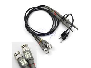 1 Pair / 2X 100MHz Oscilloscope Scope Clip Probes Kit Probe P6100 X10/X1 600V 1 Pair / 2X 100MHz Oscilloscope Scope Clip Probes Kit Probe P6100 X10/X1 600V