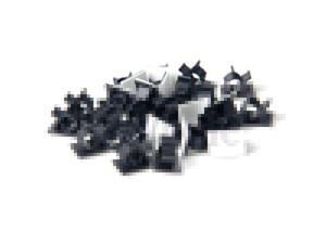 25pcs Black Adhesive Backed Nylon Wire Adjustable Cable Clips Clamps 25pcs Black Adhesive Backed Nylon Wire Adjustable Cable Clips Clamps