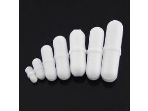 7pcs PTFE magnetic stirrer mixer stir bar White Color A467 7pcs PTFE magnetic stirrer mixer stir bar White Color A467