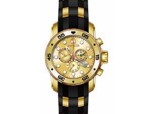 Invicta Men's 17884 Pro Diver Quartz Multifunction Gold Dial Watch Invicta Men's 17884 Pro Diver Quartz Multifunction Gold Dial Watch