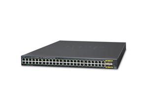 Planet GS-4210-48T4S IPv4/IPv6 48-Port 10/100/1000Base-T + 4-Port 100/1000MBPS SFP L2/L4 SNMP Manageable Gigabit Ethernet Switch Planet GS-4210-48T4S IPv4/IPv6 48-Port 10/100/1000Base-T + 4-Port 100/1000MBPS SFP L2/L4 SNMP Manageable Gigabit Ethernet Switch