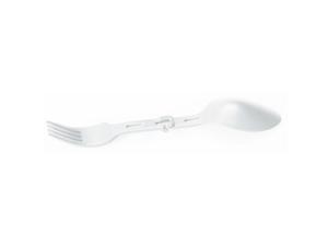 Foldable Spork White PC Plastic - P734013 Foldable Spork White PC Plastic - P734013
