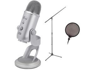 Blue YETI USB Microphone by Blue Microphones Condenser Plug-and-Play Microphone with Kit Blue YETI USB Microphone by Blue Microphones Condenser Plug-and-Play Microphone with Kit