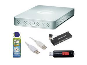 G-Technology G-Drive ev 1TB USB 3.0 External Hardrive for G-Dock ev (0G02723) + 4GB Flash Drive + 4-Port USB 2.0 Hub + Accessory Kit G-Technology G-Drive ev 1TB USB 3.0 External Hardrive for G-Dock ev (0G02723) + 4GB Flash Drive + 4-Port USB 2.0 Hub + Accessory Kit