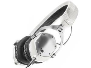 V-MODA XS On-Ear Folding Design Noise-Isolating Metal Headphone (White Silver) V-MODA XS On-Ear Folding Design Noise-Isolating Metal Headphone (White Silver)