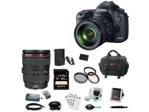 Canon 5D EOS 5D Mark III 22.3 MP Full Frame CMOS Digital SLR Camera with EF 24-105mm f/4 L IS USM Lens + Canon Gadget Bag + LP-E6 Battery + 32GB Accessory Kit Canon 5D EOS 5D Mark III 22.3 MP Full Frame CMOS Digital SLR Camera with EF 24-105mm f/4 L IS USM Lens + Canon Gadget Bag + LP-E6 Battery + 32GB Accessory Kit