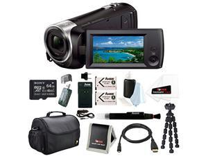 SONY CX405: Sony HD Video Recording HDRCX405 HDR-CX405/B Handycam Camcorder (Black) + Sony 64GB Micro SD Memory Card + Camera Bag + Two Replacement NP-BX1 Battery and One Charger + Accessory Bundle SONY CX405: Sony HD Video Recording HDRCX405 HDR-CX405/B Handycam Camcorder (Black) + Sony 64GB Micro SD Memory Card + Camera Bag + Two Replacement NP-BX1 Battery and One Charger + Accessory Bundle
