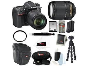 Nikon D7100 24.1 MP DX-Format CMOS Digital SLR (Body Only) w/ Nikon AF-S DX NIKKOR 18-140mm Zoom Lens + 32GB Deluxe Accessory Kit Nikon D7100 24.1 MP DX-Format CMOS Digital SLR (Body Only) w/ Nikon AF-S DX NIKKOR 18-140mm Zoom Lens + 32GB Deluxe Accessory Kit