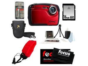 Coleman C12WP 16MP/HD Waterproof Camera (Red) + 16GB SD HC Memory Card + Point & Shoot Camera Case + Accessory Kit Coleman C12WP 16MP/HD Waterproof Camera (Red) + 16GB SD HC Memory Card + Point & Shoot Camera Case + Accessory Kit