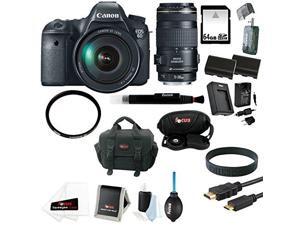Canon EOS 6D DSLR Camera with 24-105mm IS Lens and 70-300mm Zoom Lens Bundle Canon EOS 6D DSLR Camera with 24-105mm IS Lens and 70-300mm Zoom Lens Bundle