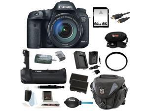 Canon EOS 7D Mark II Digital SLR Camera with 18-135mm IS STM Lens and Battery Grip Plus 64GB Deluxe Accessory Kit Canon EOS 7D Mark II Digital SLR Camera with 18-135mm IS STM Lens and Battery Grip Plus 64GB Deluxe Accessory Kit