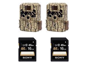 Browning DARK OPS HD Sub Micro Trail Camera (Two Count) with Two Sony 16GB SDHC Class 10 UHS-1 R40 Memory Cards Browning DARK OPS HD Sub Micro Trail Camera (Two Count) with Two Sony 16GB SDHC Class 10 UHS-1 R40 Memory Cards