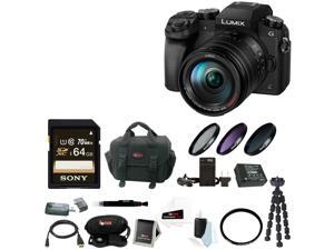 Panasonic LUMIX G7 Camera with 14-140mm Lens(Black) + 64GB SDXC + Accessory Bag Panasonic LUMIX G7 Camera with 14-140mm Lens(Black) + 64GB SDXC + Accessory Bag