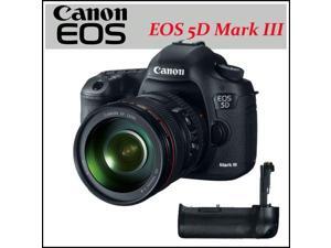 Canon EOS 5D Mark III 22.3 MP CMOS Digital SLR Camera + Canon Battery Grip BG-E11 Canon EOS 5D Mark III 22.3 MP CMOS Digital SLR Camera + Canon Battery Grip BG-E11
