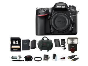 Nikon D7200 DSLR Camera (Body Only, Black) with Sony 64GB Accessory Bundle Nikon D7200 DSLR Camera (Body Only, Black) with Sony 64GB Accessory Bundle