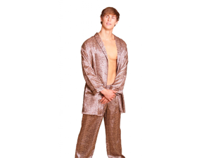 Lovely Day Lingerie Men's Animal Leopard Print Robe Set Lovely Day Lingerie Men's Animal Leopard Print Robe Set