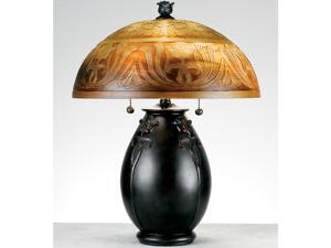 Quoizel 2 Light Glenhaven Table Lamp in Teco Rossa - QJ6781TR Quoizel 2 Light Glenhaven Table Lamp in Teco Rossa - QJ6781TR