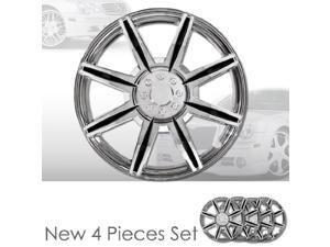 14" 8 Spikes Chrome Finished Hubcap Covers Brand New Set of 4 Pieces 14 Inch Rim Cover 541 14" 8 Spikes Chrome Finished Hubcap Covers Brand New Set of 4 Pieces 14 Inch Rim Cover 541