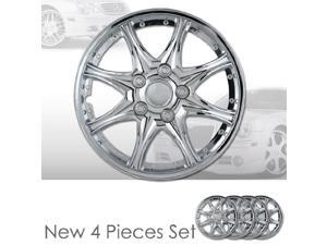 15" 8 Spikes Chrome Finished Hubcap Covers Brand New Set of 4 Pieces 15 Inch Rim Cover 530 15" 8 Spikes Chrome Finished Hubcap Covers Brand New Set of 4 Pieces 15 Inch Rim Cover 530