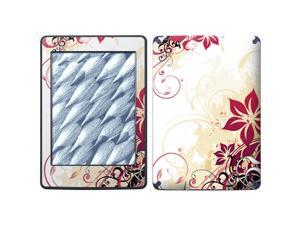 For Amazon Kindle Paperwhite Skin Red Flower Full Body Decals Protector Stickers Covers - AKP1325-26 For Amazon Kindle Paperwhite Skin Red Flower Full Body Decals Protector Stickers Covers - AKP1325-26