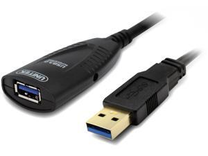 UNITEK SuperSpeed USB 3.0 Type A Male to Female Active Extension Cable 5 Meters/16.4 Feet UNITEK SuperSpeed USB 3.0 Type A Male to Female Active Extension Cable 5 Meters/16.4 Feet
