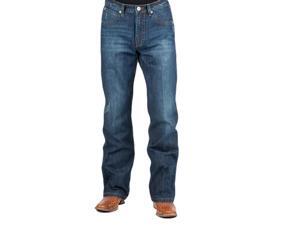 Stetson Western Jean Men 1520 Straight 28 x 34 Med 11-004-1520-4063 BU Stetson Western Jean Men 1520 Straight 28 x 34 Med 11-004-1520-4063 BU