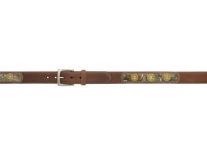 Badger Western Belt Mens Inlay Shotgun Realtree 38 Dark Brown B8802 Badger Western Belt Mens Inlay Shotgun Realtree 38 Dark Brown B8802