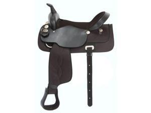 Tough-1 Saddle King Series Krypton Western Synthetic 16" Black KS416 Tough-1 Saddle King Series Krypton Western Synthetic 16" Black KS416