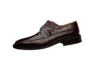 Ferrini Dress Shoes Mens Alligator Leather Lace Up 9 D Chocolate F3746 Ferrini Dress Shoes Mens Alligator Leather Lace Up 9 D Chocolate F3746