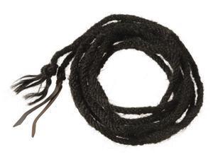 Tough-1 Reins Royal King 4 Plait Horse Hair Hand Braided Black 45-305 Tough-1 Reins Royal King 4 Plait Horse Hair Hand Braided Black 45-305