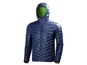 Helly Hansen Jacket Mens Long Sleeve Zipper Down L Evening Blue 62509 Helly Hansen Jacket Mens Long Sleeve Zipper Down L Evening Blue 62509