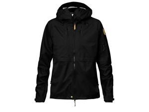 Fjallraven Outdoor Jacket Womens Eco-Shell Zipper XS Black F89600 Fjallraven Outdoor Jacket Womens Eco-Shell Zipper XS Black F89600