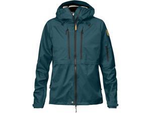 Fjallraven Outdoor Jacket Womens Eco-Shell L Glacier Green F89600 Fjallraven Outdoor Jacket Womens Eco-Shell L Glacier Green F89600