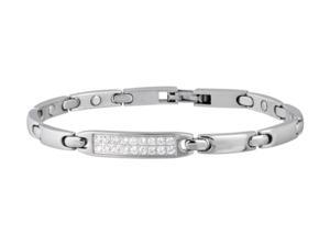 Sabona Jewelry Womens Bracelet Ladies Pave Gem Magnetic S Silver 223 Sabona Jewelry Womens Bracelet Ladies Pave Gem Magnetic S Silver 223