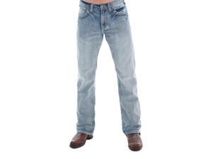 B. Tuff Western Jeans Men Bold Brave Distress 35 Reg Light Wash MJBOBR B. Tuff Western Jeans Men Bold Brave Distress 35 Reg Light Wash MJBOBR