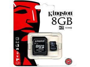 Kingston SDC4 Class 4 8GB 8G SDHC Micro Memory Card W/ Adapter + Retail Packing SDC4/8GB Kingston SDC4 Class 4 8GB 8G SDHC Micro Memory Card W/ Adapter + Retail Packing SDC4/8GB