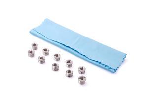 XCSOURCE® 10pcs Set 3/8" to 1/4" Convert Screw Adapter for Monopod Tripod Ballhead LF522 XCSOURCE® 10pcs Set 3/8" to 1/4" Convert Screw Adapter for Monopod Tripod Ballhead LF522