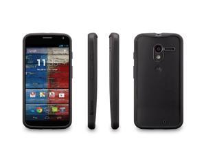 Griffin - Reveal Protective Clear Case with Black Trim for Motorola Moto X - Black/Clear Griffin - Reveal Protective Clear Case with Black Trim for Motorola Moto X - Black/Clear