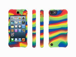 Griffin Primary Color Swirl Survivor Skin for iPod touch (5th gen.) 6-foot drop protection in a silicone skin. Griffin Primary Color Swirl Survivor Skin for iPod touch (5th gen.) 6-foot drop protection in a silicone skin.