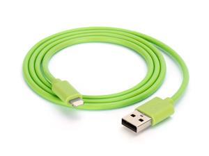 Green 3' MFI Certified USB to Lightning Connector Cable/ Charger,Charge & sync your iPhone 5, iPad Mini, & iPad 4th gen. Green 3' MFI Certified USB to Lightning Connector Cable/ Charger,Charge & sync your iPhone 5, iPad Mini, & iPad 4th gen.