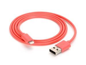 Red 3' USB to Lightning Connector Cable/Charger,Charge & sync your iPhone 5, iPad Mini, & iPad 4th gen. Red 3' USB to Lightning Connector Cable/Charger,Charge & sync your iPhone 5, iPad Mini, & iPad 4th gen.