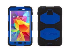 Black/Blue Survivor All-Terrain Case + Stand for Samsung Galaxy Tab 4 7.0,The most protective case possible for everyday use Black/Blue Survivor All-Terrain Case + Stand for Samsung Galaxy Tab 4 7.0,The most protective case possible for everyday use