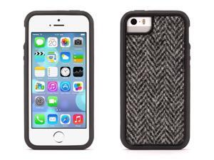 Black Harris Tweed Identity Protective Case for iPhone 5/5s, iPhone SE,Style and protection in a two-piece case Black Harris Tweed Identity Protective Case for iPhone 5/5s, iPhone SE,Style and protection in a two-piece case