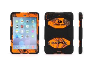 iPad mini 1/2/3 Rugged Case. Survivor All-Terrain in Mossy Oak Black/Blaze,Military-Duty Case for iPad mini with Stand iPad mini 1/2/3 Rugged Case. Survivor All-Terrain in Mossy Oak Black/Blaze,Military-Duty Case for iPad mini with Stand